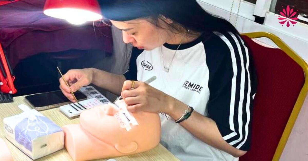 Lớp học ca tối tại trung tâm mở từ 17h30 đến 20h30 hàng ngày