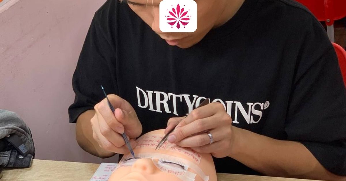 Học nối mi nối mi Thiên Thần cần chuẩn bị đầy đủ dụng cụ